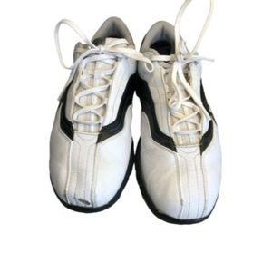 NIKE Air Tour Sport Men's Golf Shoes 336044-101 White Black Size US 10.5 EU 44.5